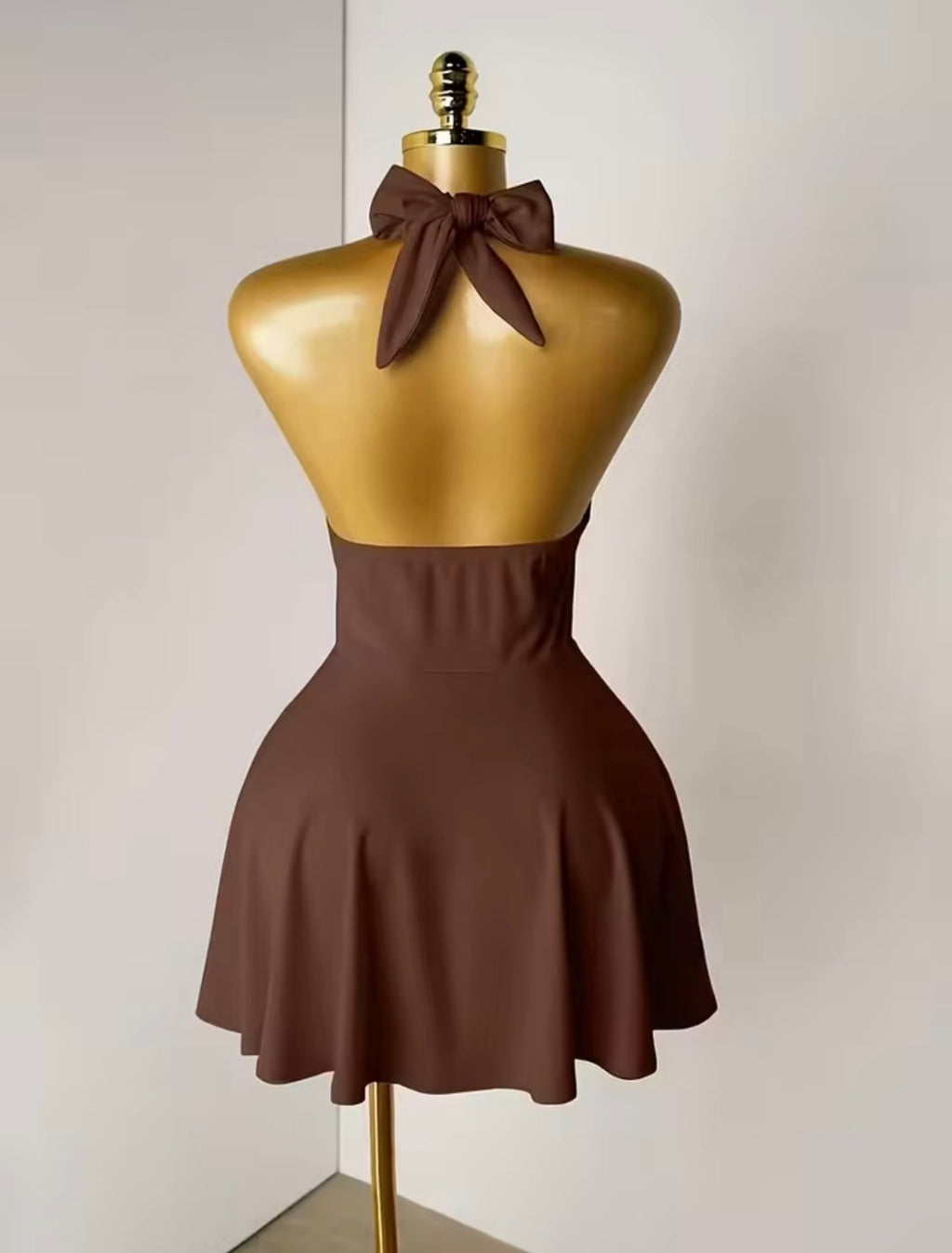 Women Summer Y2K Night Club Party Flare Skirt Dresses