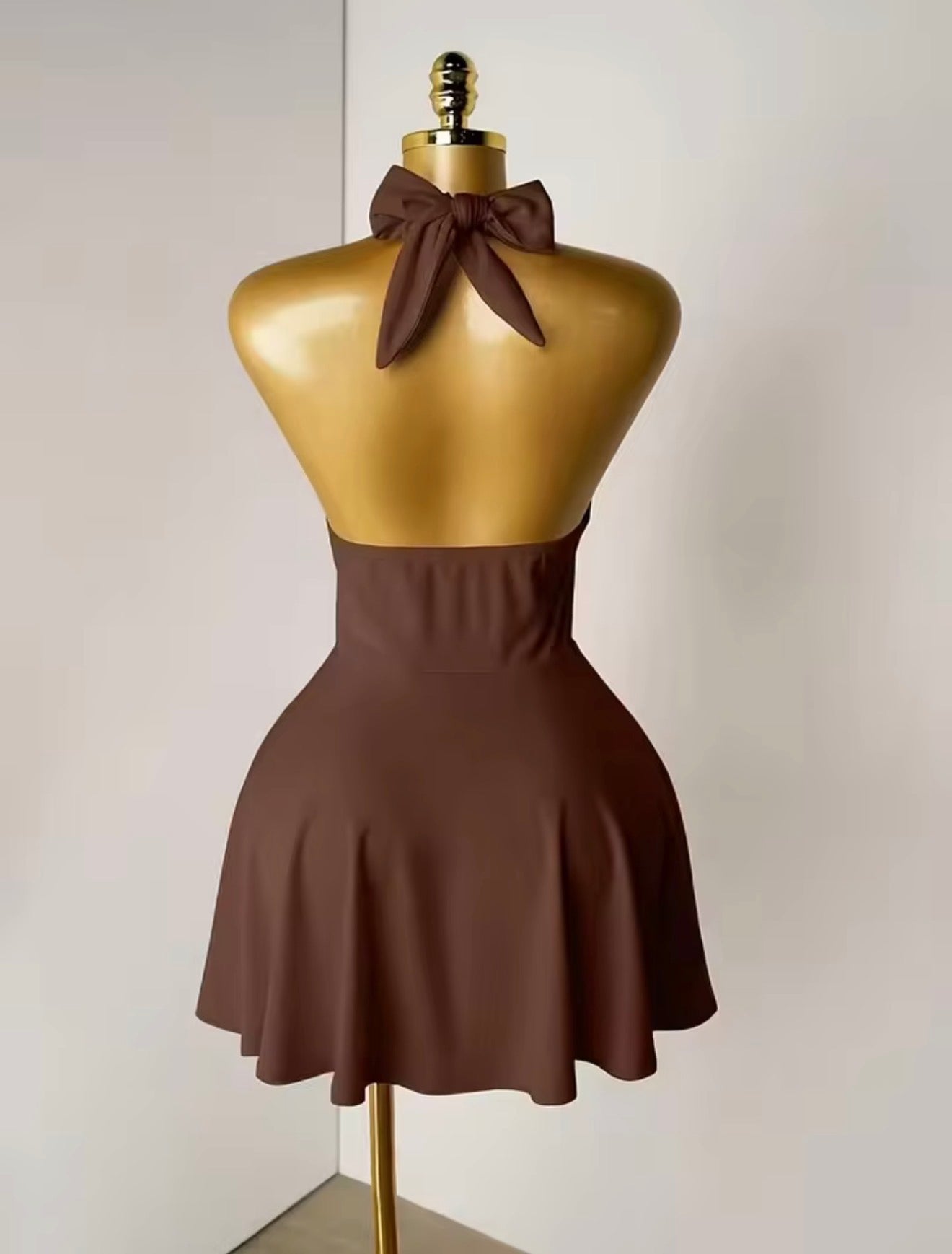 Women Summer Y2K Night Club Party Flare Skirt Dresses