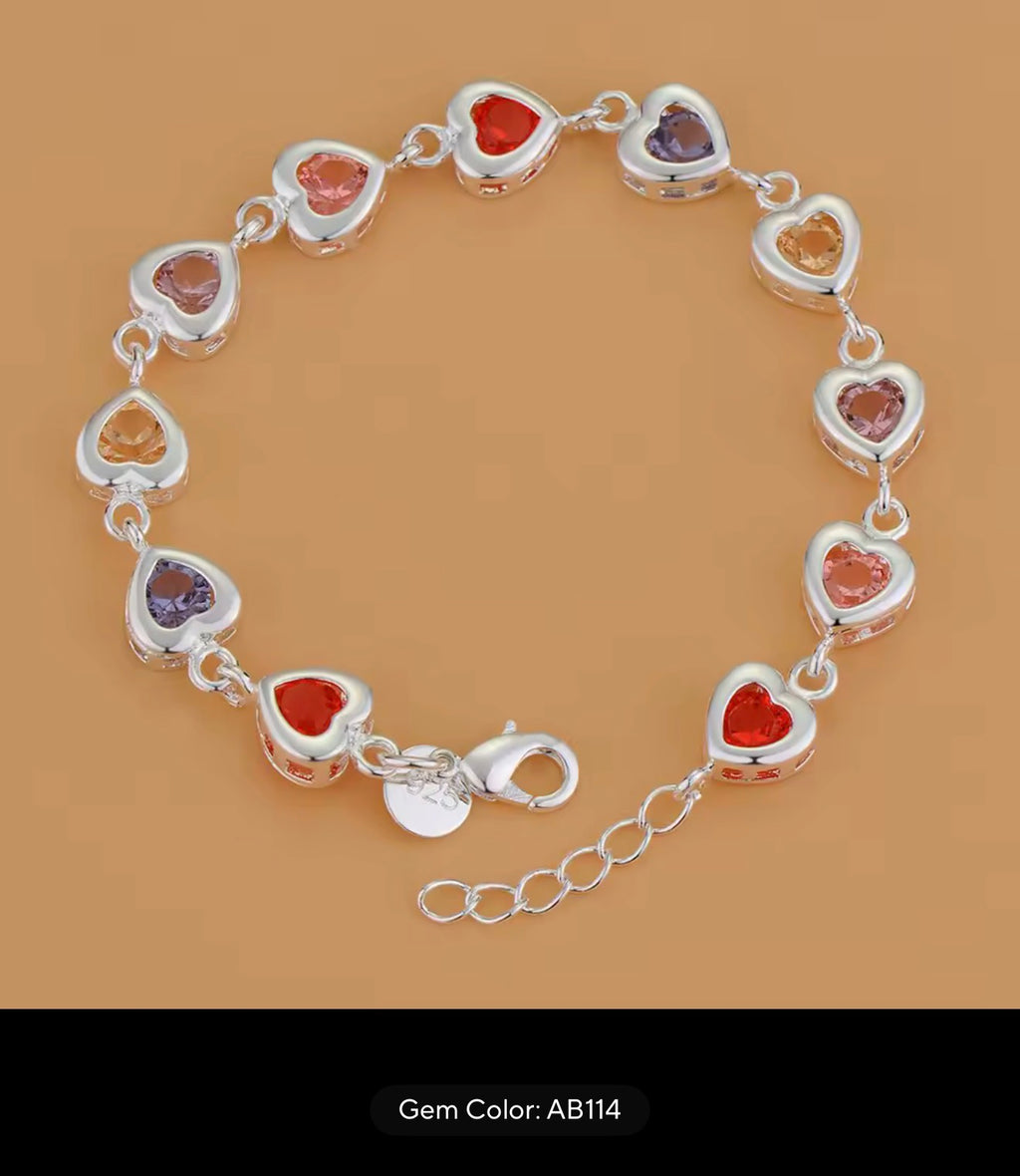New 925 Sterling Silver Bracelet Bead High Quality Romance Chain For Women Fashion Engagement Party Wedding Jewelry