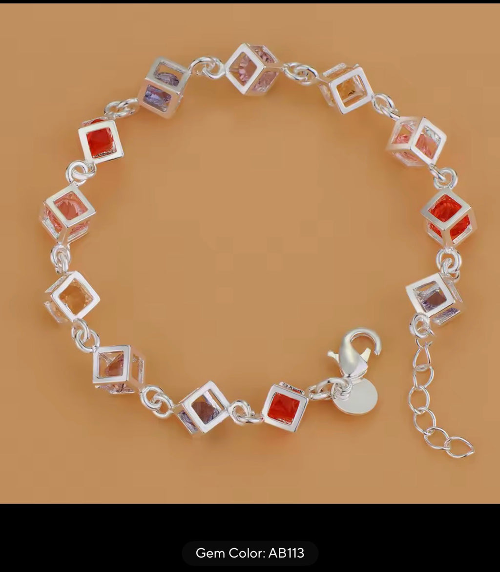 New 925 Sterling Silver Bracelet Bead High Quality Romance Chain For Women Fashion Engagement Party Wedding Jewelry